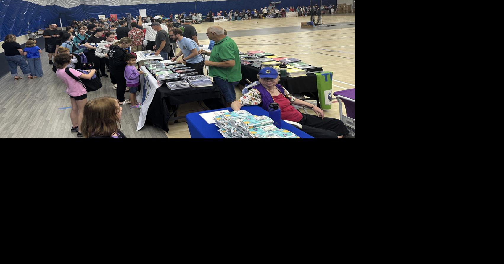 Weather forces popular Back-To-School Fair inside