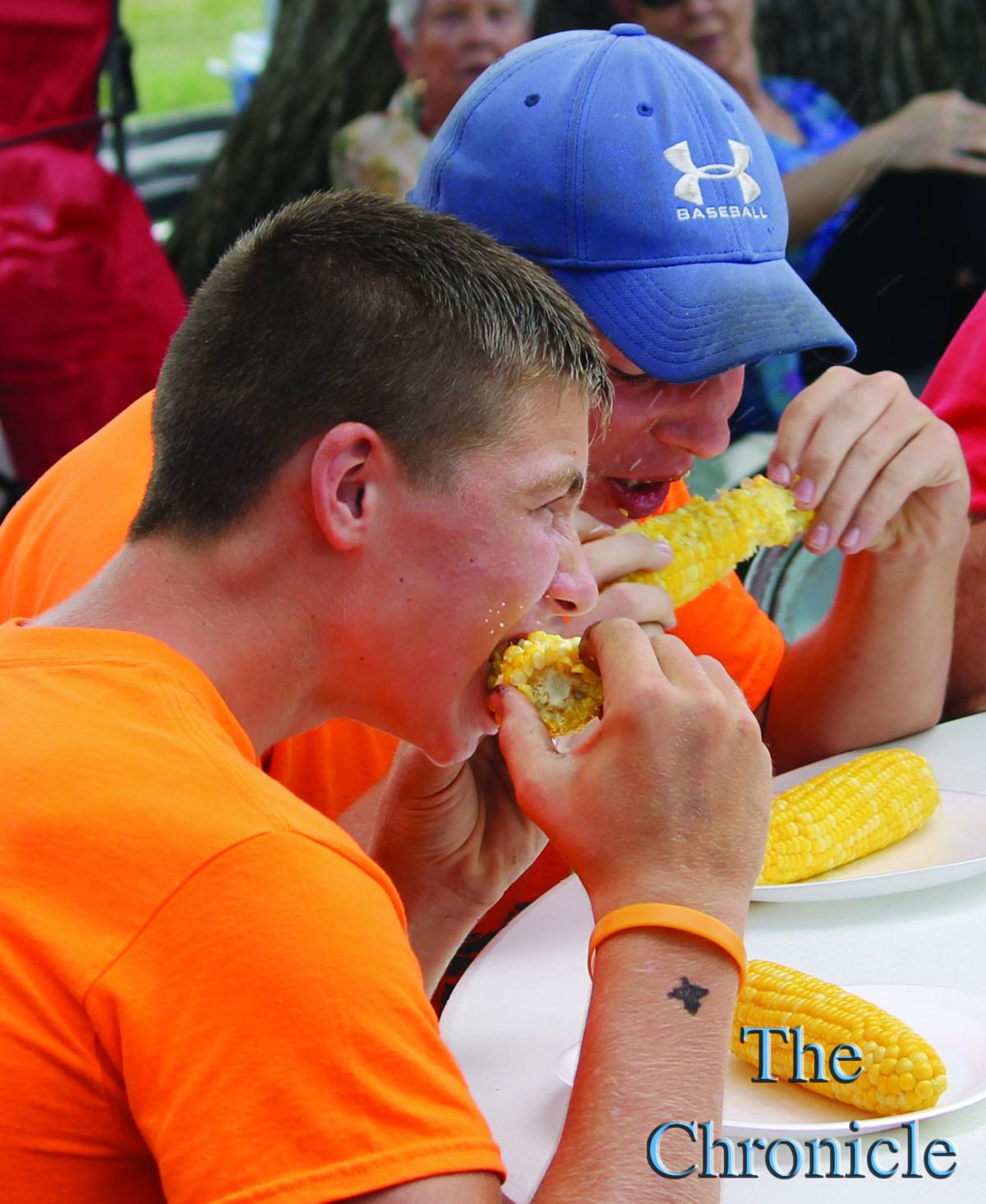 National Sweetcorn Festival Corn Eating Contest Hoopeston Chronicle