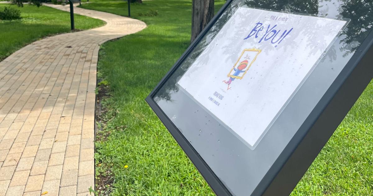 Gilman Library Gilman-Danforth District Library installs Story Walk | News | newsbug.info