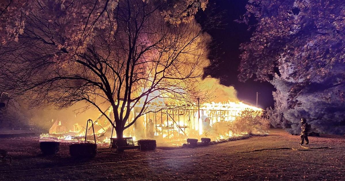 Demeter Fire Firefighters battle garage fire in DeMotte | News | newsbug.info