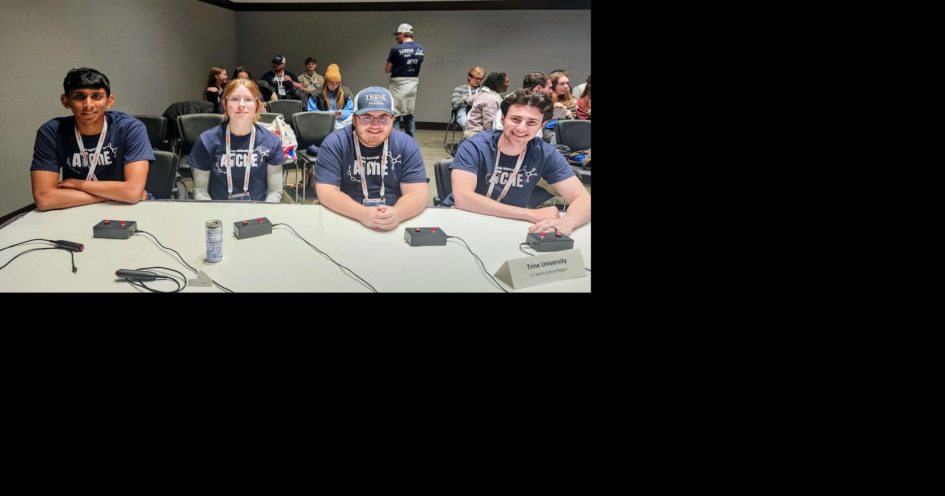 Trine Chemical Engineering Students Earn National Distinctions