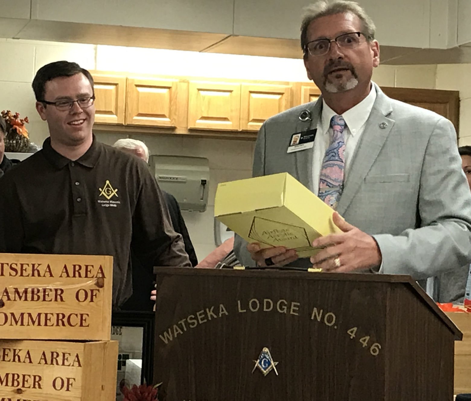 Hack Honored As First Responder Of Year By Watseka Masonic Lodge ...