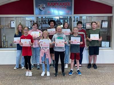 KVMS August Students of the Month