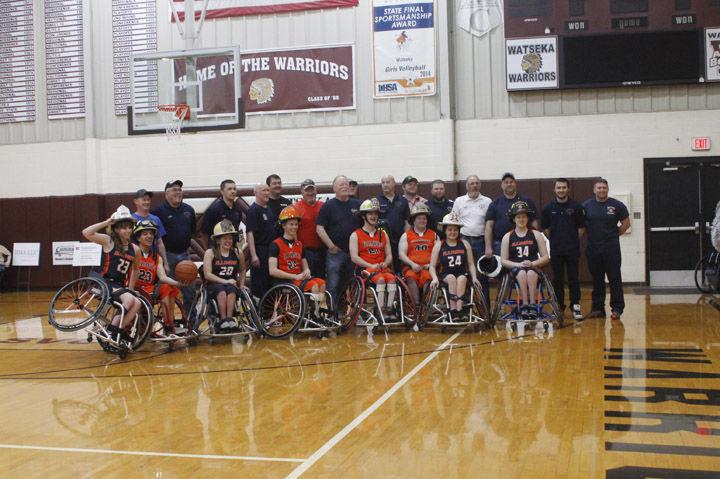 Options Hosts U Of I Wheelchair Basketball Team Iroquois