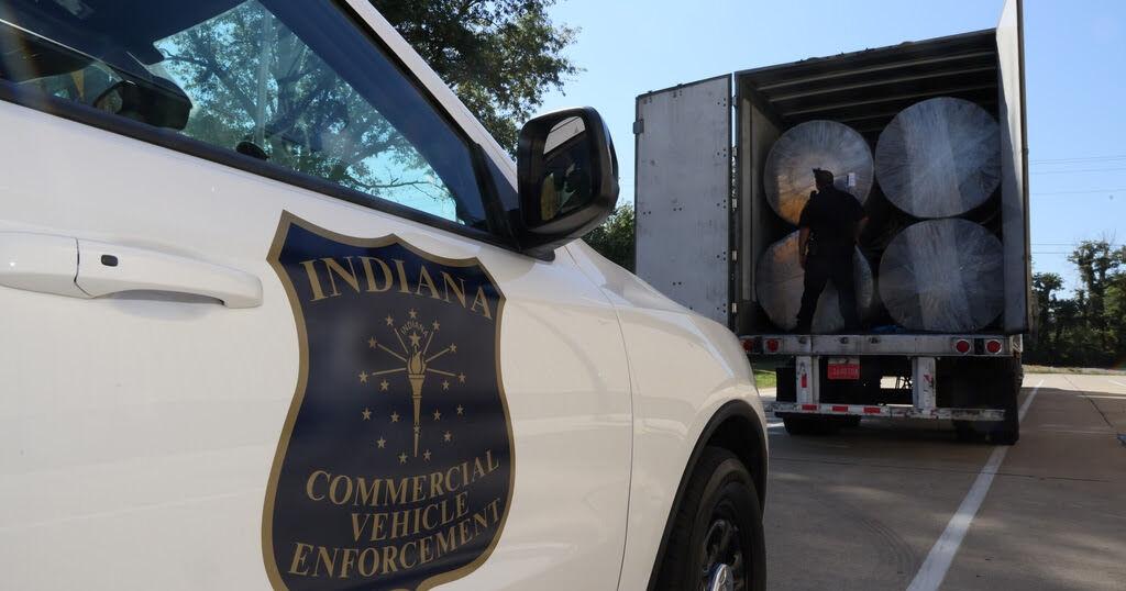Indiana State Police Commercial Vehicle Enforcement Division Statistics