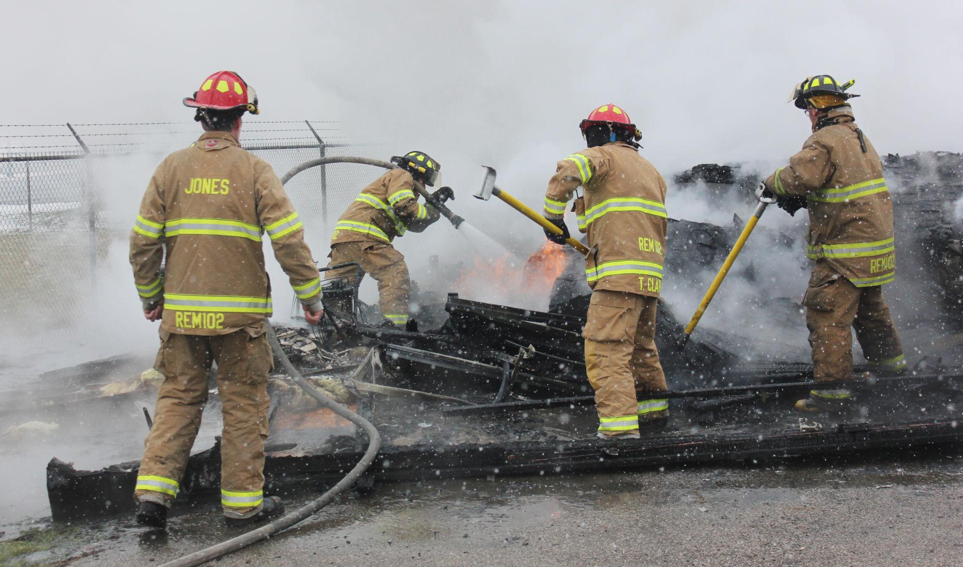 Garage, vehicles destroyed in Remington fire Rensselaer Republican