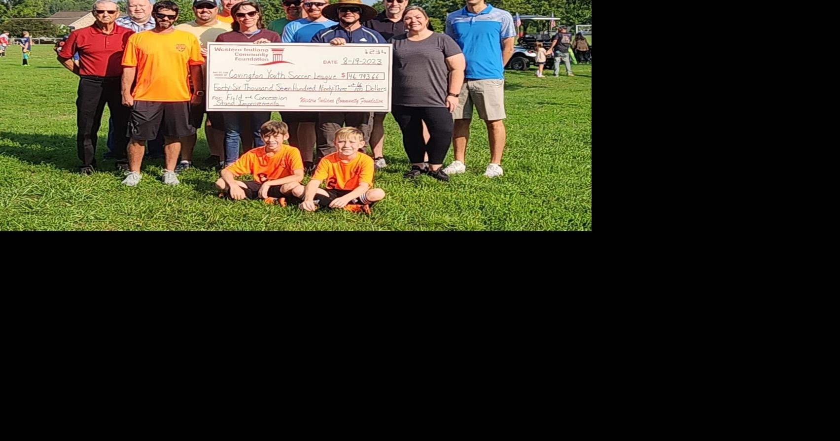 Covington Youth Soccer League awarded 46,793.66 for improvements