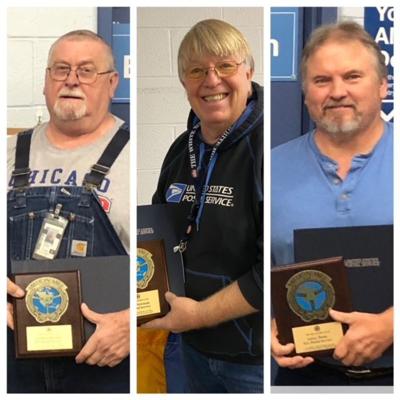 Mail carriers honored