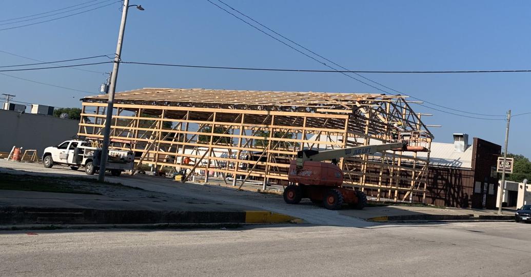 New CrossRoads Youth Center under construction in downtown Milford