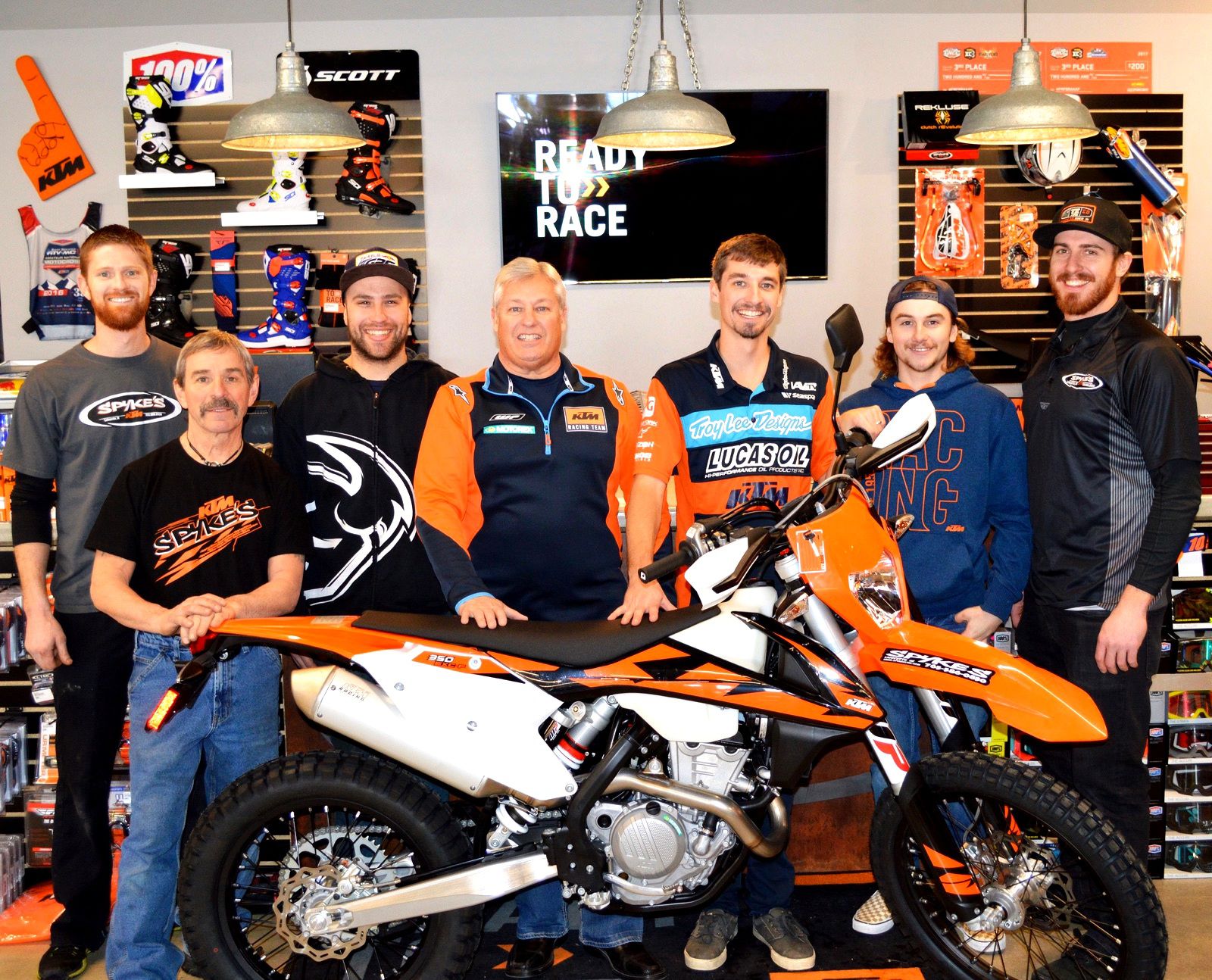 KTM motorcycle from Spykes 