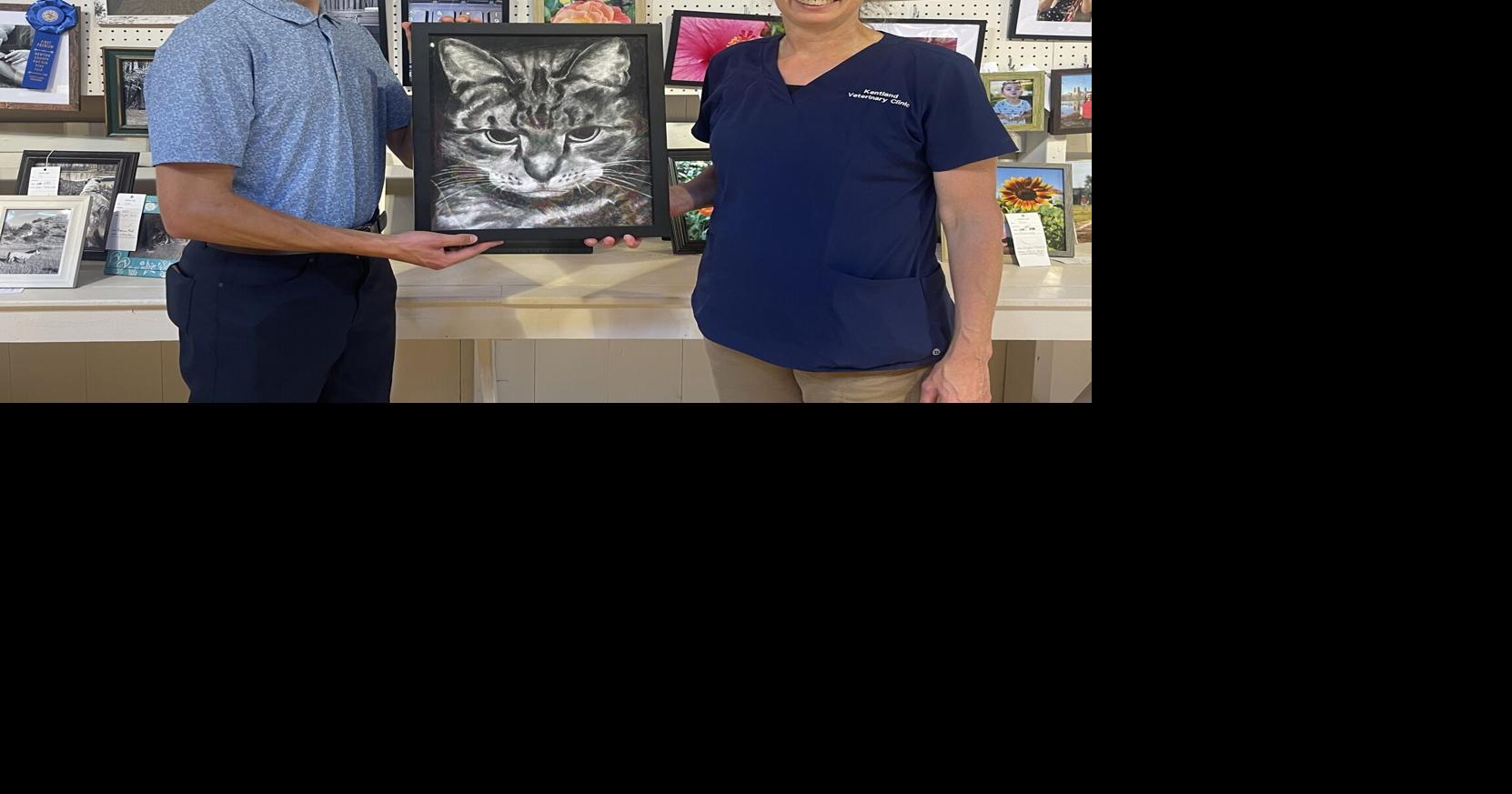 South Newton grad earns Newton County Fair Purchase Award for charcoal art