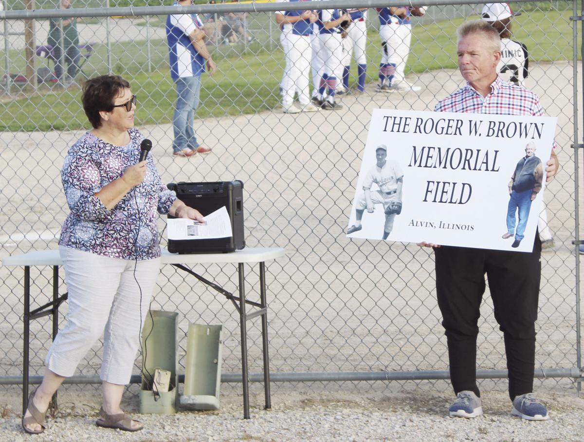 Alvin Dedicates Ball Park Hoopeston Chronicle Newsbug Info
