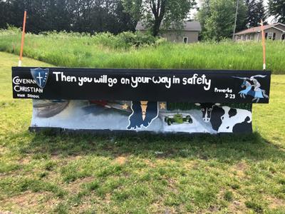 CCHS painted plow