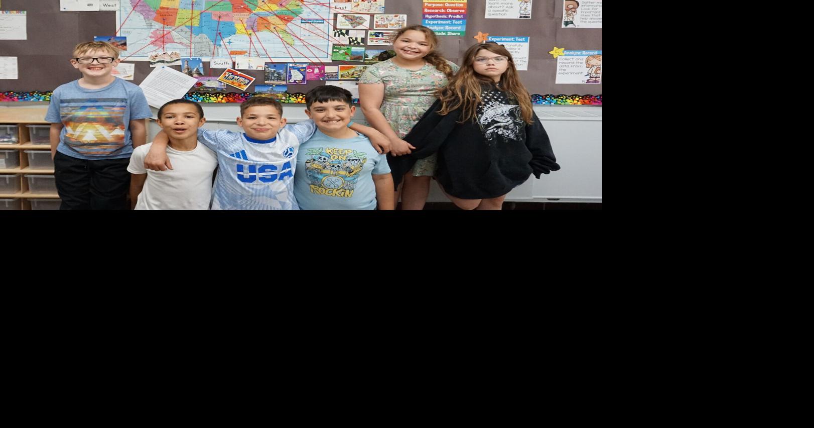CCGS 5th graders take part in Postcard Exchange