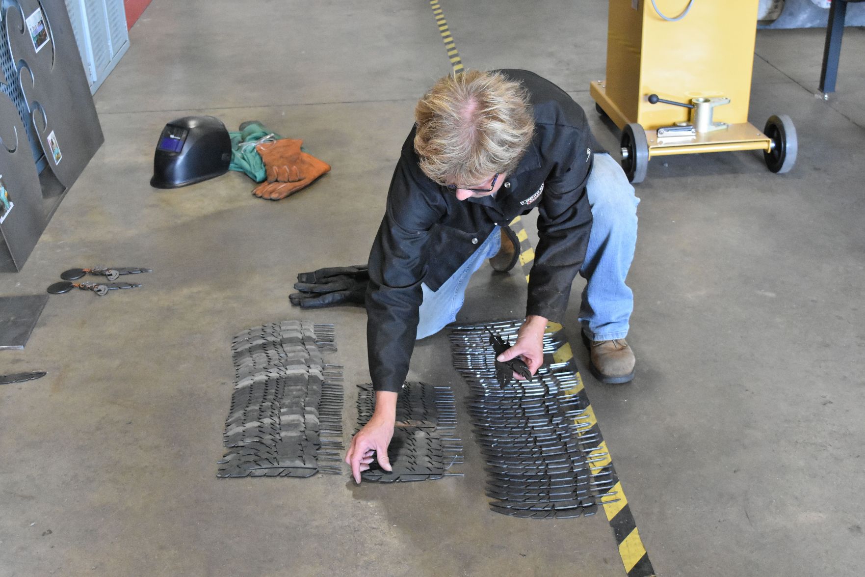 Rosenbaum preps for welding demo at SOM | Monticello Herald Journal ...