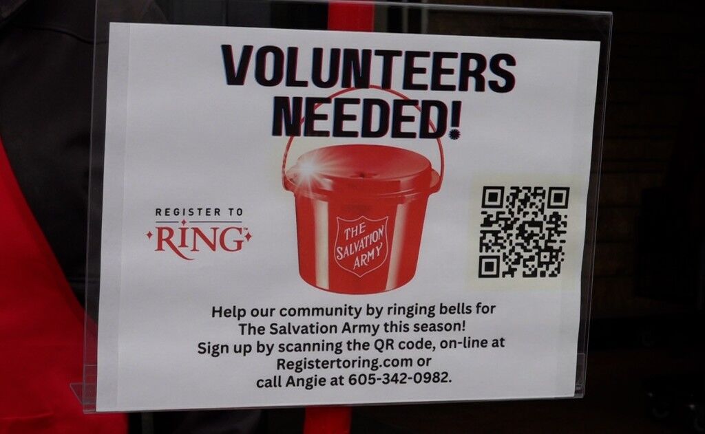 Register to ring at a red kettle stand - YouTube