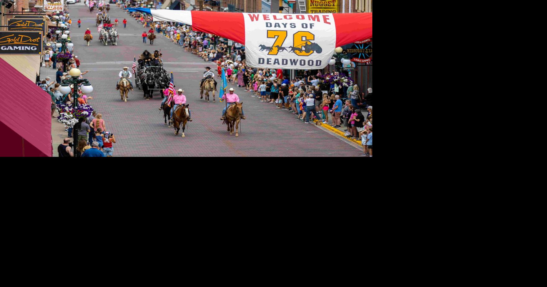 The Days of ’76 Rodeo Parade is headed to Deadwood this July