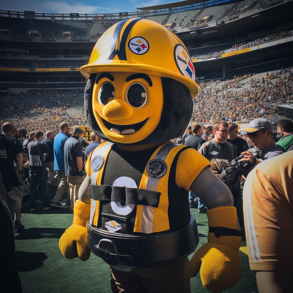 Steelers Mascot Steely McBeam Apparel