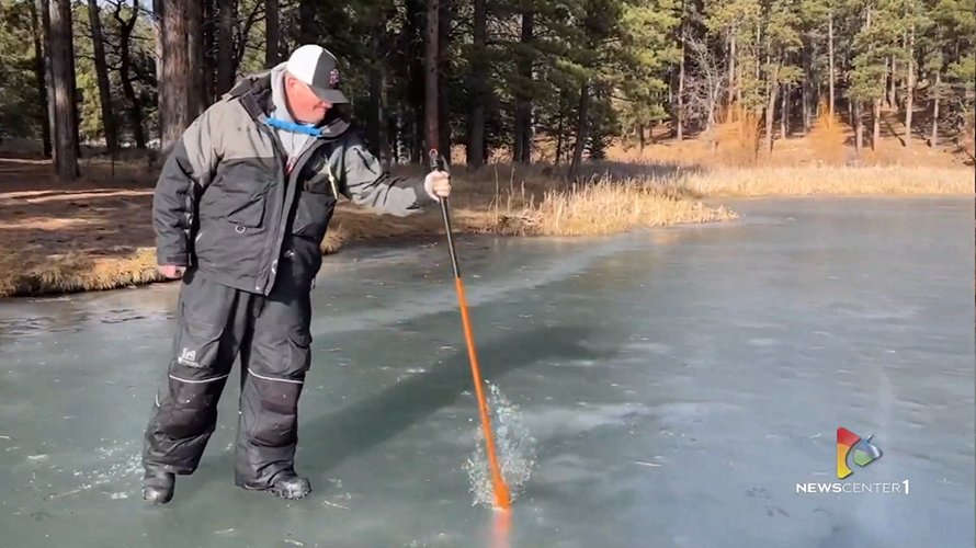 Ice fishing challenges for the 2023-24 season in the Black Hills