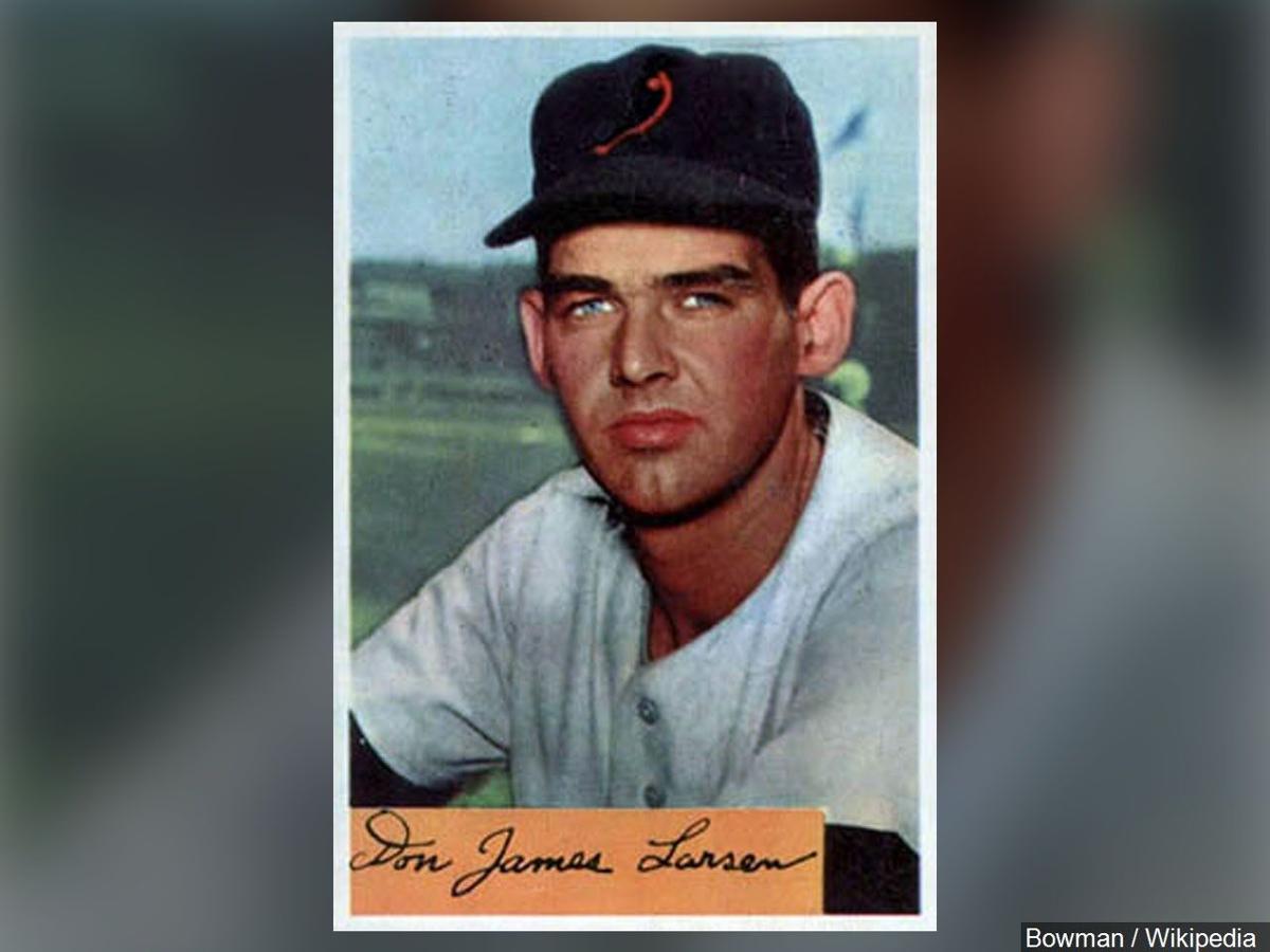 Don Larsen, Yankee Who Pitched No-Hitter World Series, Dead at 90