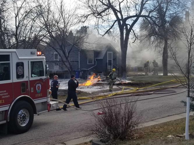 Crews battle house fire in Rapid City News newscenter1.tv