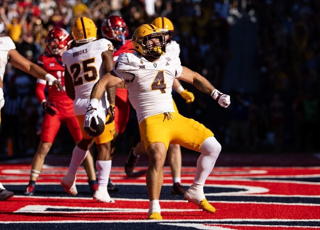 No. 16 Arizona State Blows Out Rival Arizona With Big Offensive Day ...