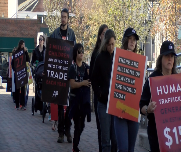 Human Trafficking Survivors Walk For Freedom News Newscenter1 Tv