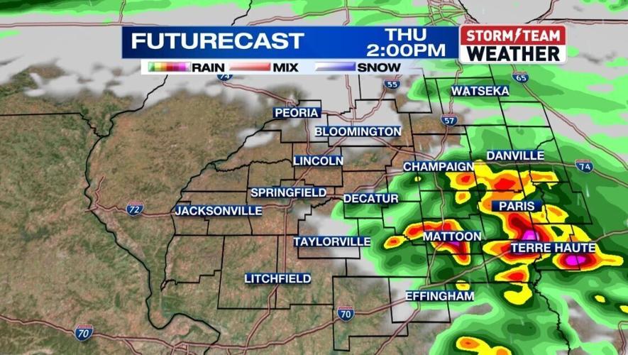 Severe weather expected this Thursday in Central Illinois | Local News ...