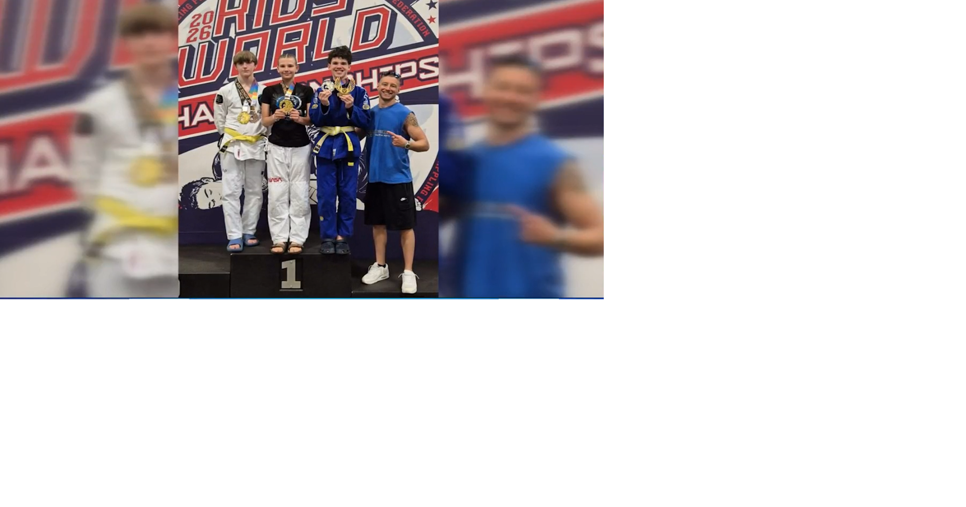 Local Martial Arts Gym Produces Three World Champions