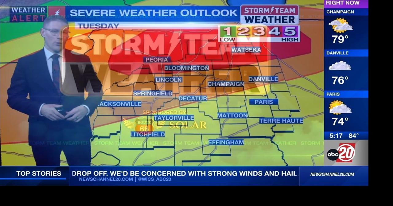 Strong-Severe Storms Expected Late Tuesday Night into Wednesday ...