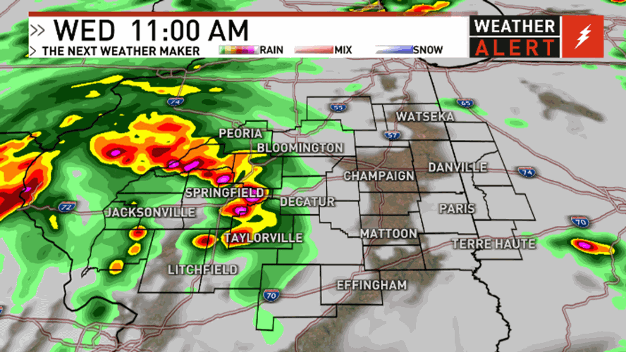 Severe storms are expected for Wednesday afternoon | Local News ...