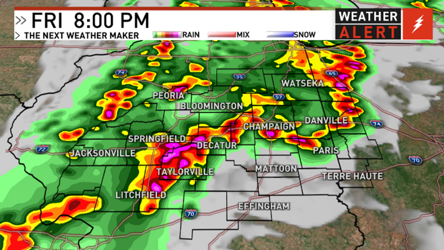 Severe storm chances ramp up for Friday and Sunday | Local News ...