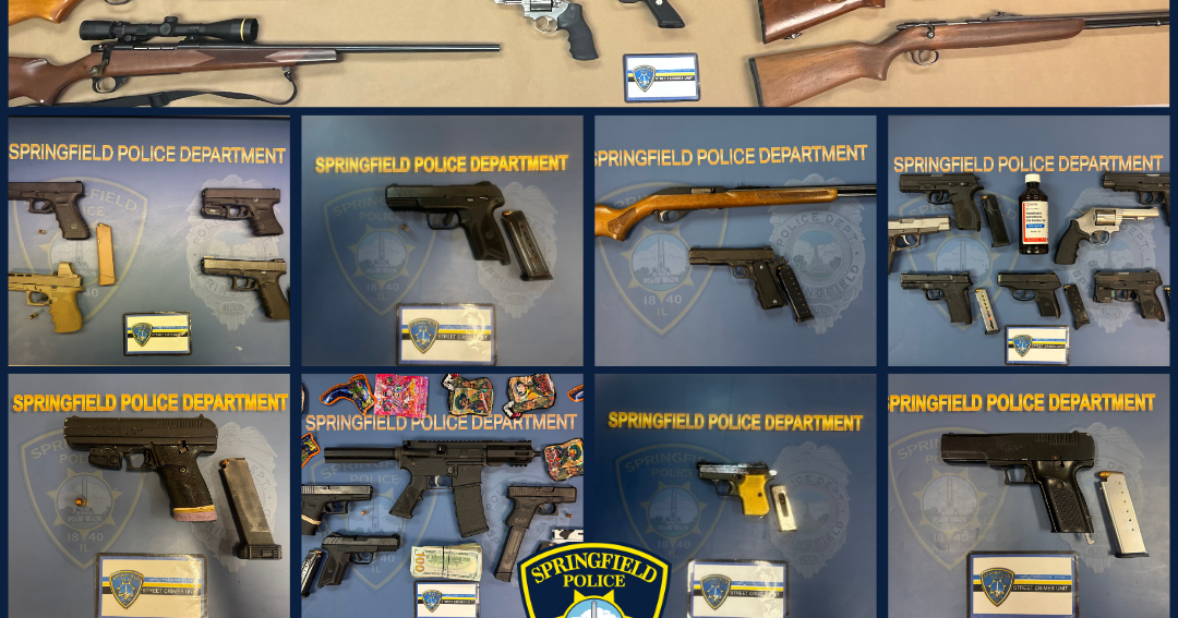 Springfield police set record for illegal firearm seizures | Local News ...