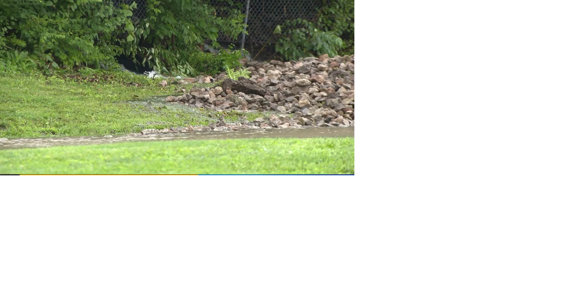 Heavy rain causes street flooding in Chatham neighborhood | News ...