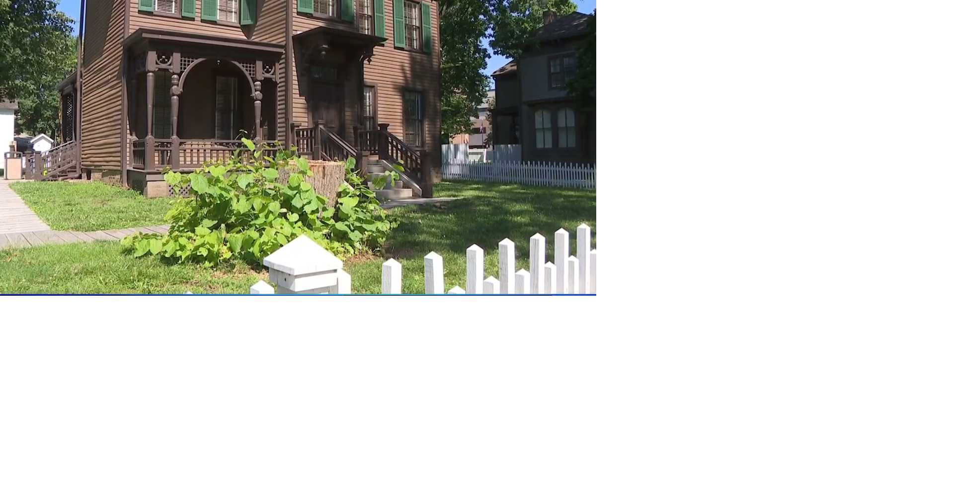 Storm damage removes historic witness tree near Lincoln Home in Springfield