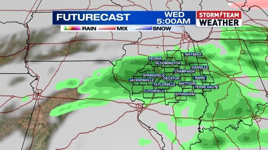 Above-average temperatures coming for Central Illinois | Weather ...