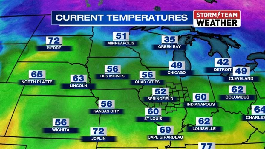 Expect warmer temperatures and a few showers this Friday | Weather ...