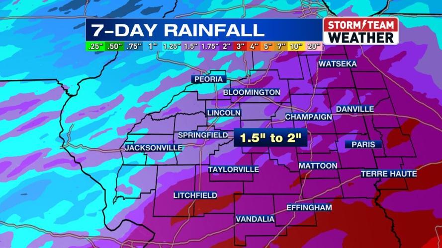 Central Illinois braces for severe weather impacts Monday | Weather ...