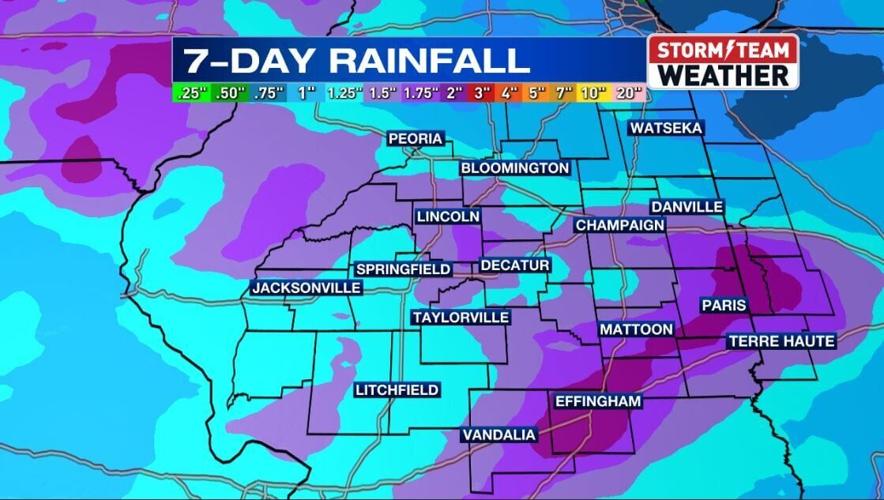 Warm up and storms expected Friday through early next week | Weather ...