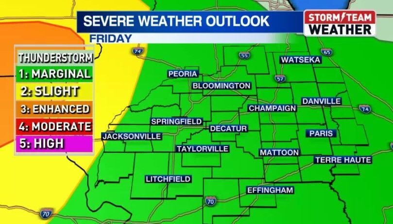A Threat of Severe Storms Hangs Over Central Illinois | Weather ...