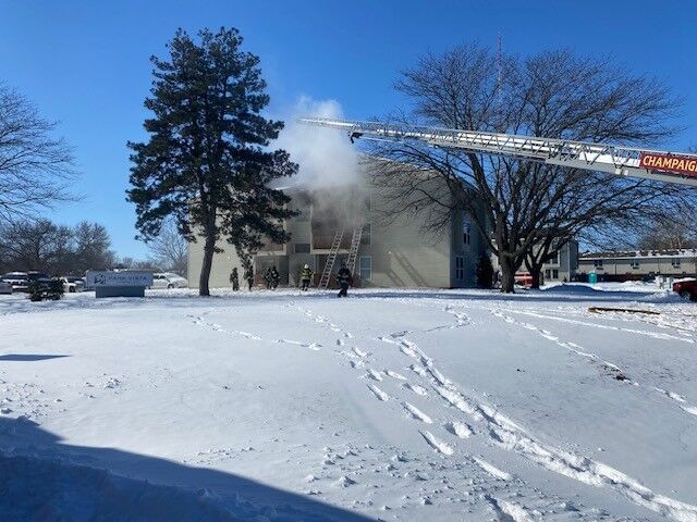 Champaign fire causes severe damage in multi-unit building | Local News ...