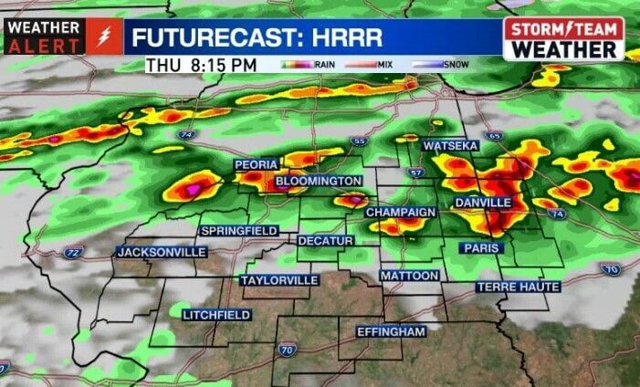 RECORD HEAT GIVING WAY TO POWERFUL STORMS | Weather | newschannel20.com