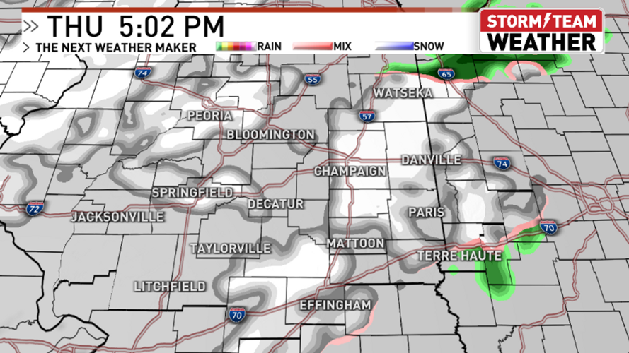 Snow chances for parts of Central Illinois | Local News | newschannel20.com