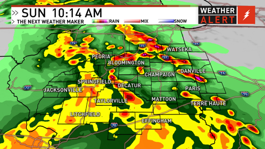 Two rounds of severe storms are possible today | Local News ...