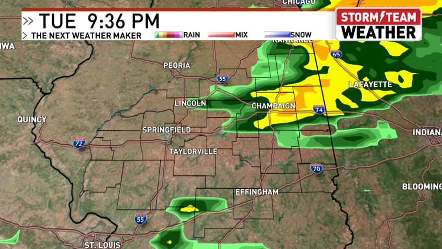 Slight risk for strong to severe thunderstorms on Tuesday | Local News ...