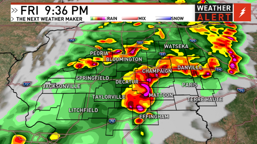 Severe storm chances ramp up for Friday and Sunday | Local News ...
