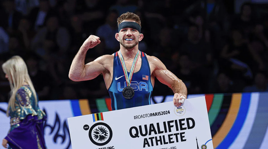 International Wrestling Retherford qualifies for 2024 Olympics after