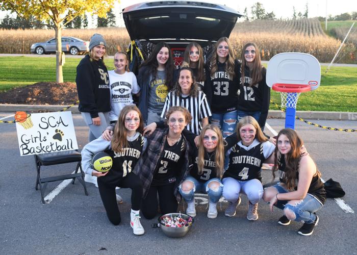 Southern Columbia Area High School student council holds trunk-or-treat