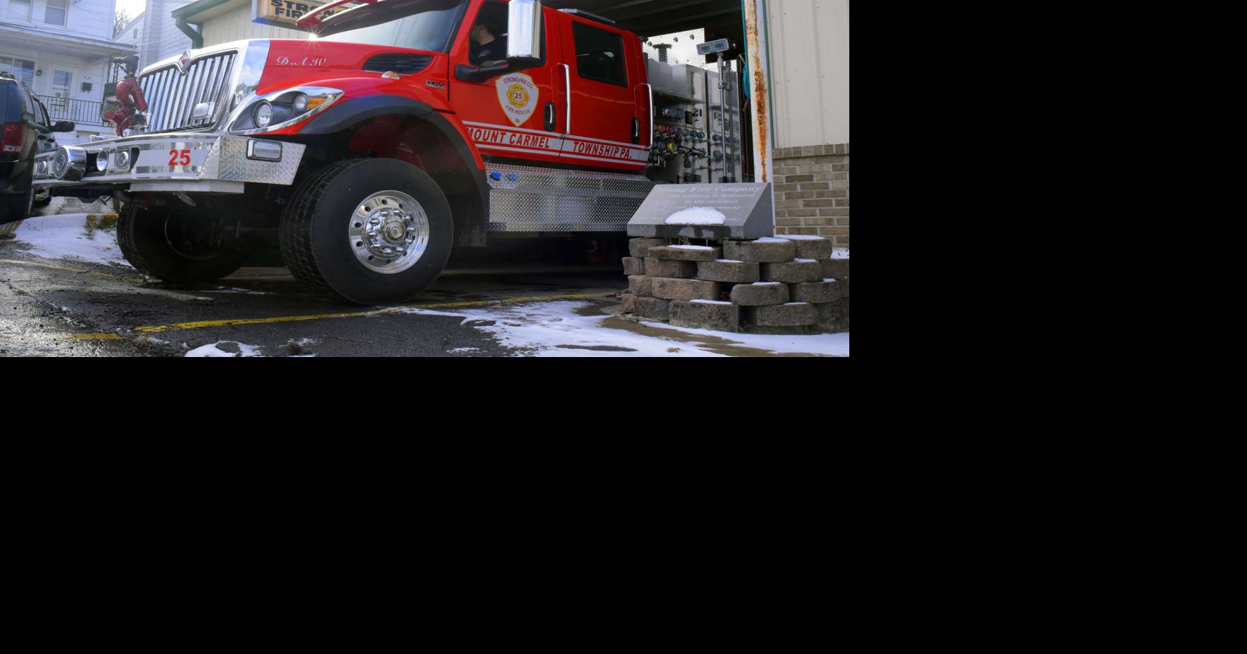 Strong Fire Co. takes delivery of new rig | Local | newsitem.com
