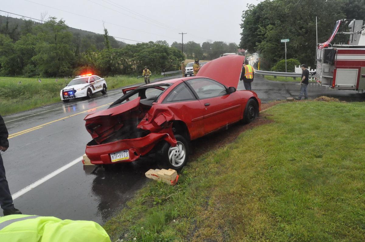 Twovehicle crash Local